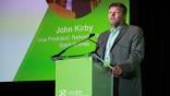 John Kirby speaking at Routes Americas 2021